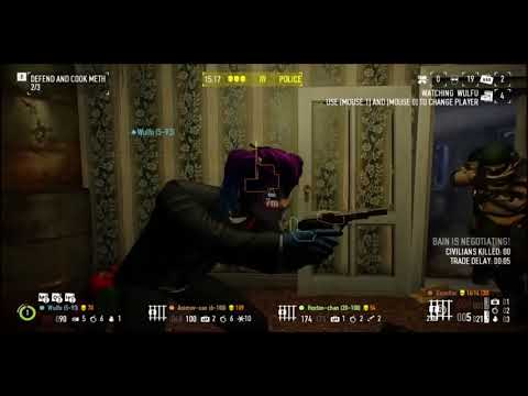 The Team Pank Chucklefucks in &quot;Holdin&#039; Out for a Hero&quot;: PAYDAY 2