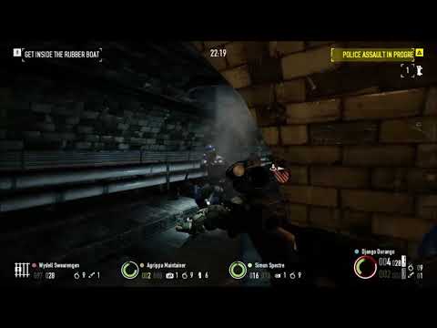 The Team Pank Chucklefucks in &quot;Woman Overboard&quot;: PAYDAY 2